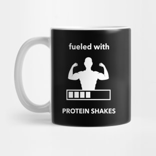 Fueled With Protein Shakes - Premier Protein Shake Powder Atkins Protein Shakes Mug